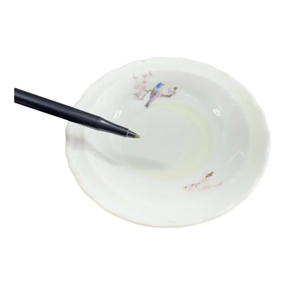 Takahashi East Wind San Francisco Porcelain Trinket Bowl Dish‎ Candle Holder VTG